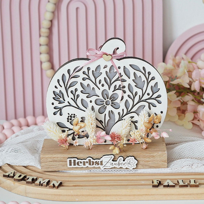 SVG Laser Herbst Datei Kürbis Lichtkürbis für Transparentpapier Lichterkette Lichtdatei Leuchtdatei Laserdatei SVG Datei – Bild 8