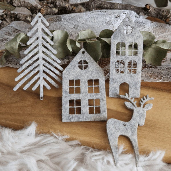 SVG Laser Datei Winter Skandi Scandi Aufhänger Anhänger Deko für Wand und Fenster Sonnenfänger Hej Scandinavian Deko Geschenkanhänger – Bild 17