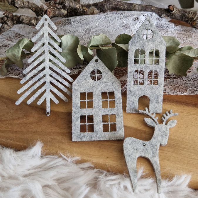 SVG Laser Datei Winter Skandi Scandi Aufhänger Anhänger Deko für Wand und Fenster Sonnenfänger Hej Scandinavian Deko Geschenkanhänger – Bild 17