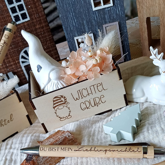 Wichtelbox Geschenkbox für Kleinigkeiten 3mm und 4mm Wichtel Wichtelgeschenk SVG Laser Datei Weihnachten Wichtelidee Geschenkidee wichtelig – Bild 18