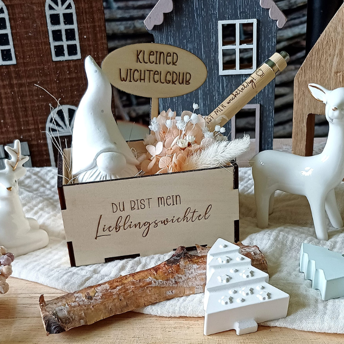 Wichtelbox Geschenkbox für Kleinigkeiten 3mm und 4mm Wichtel Wichtelgeschenk SVG Laser Datei Weihnachten Wichtelidee Geschenkidee wichtelig – Bild 20