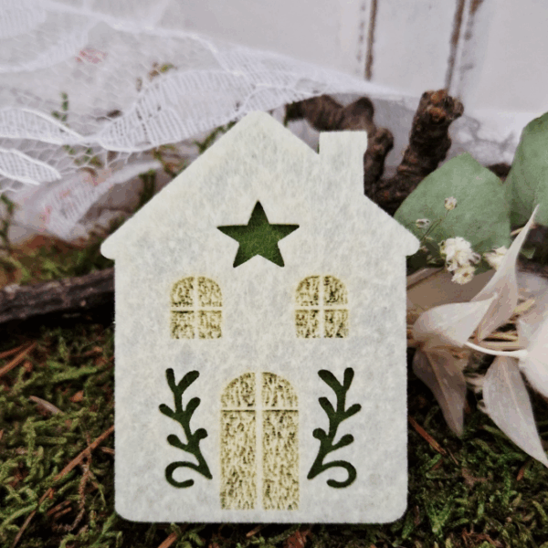 SVG Laserdatei 6 Designs Häuser Mini Haus zum füllen mit Blumen, Geld oder Ballonlicht Weihnachten Winter Mitbringsel SVG-Datei – Bild 15