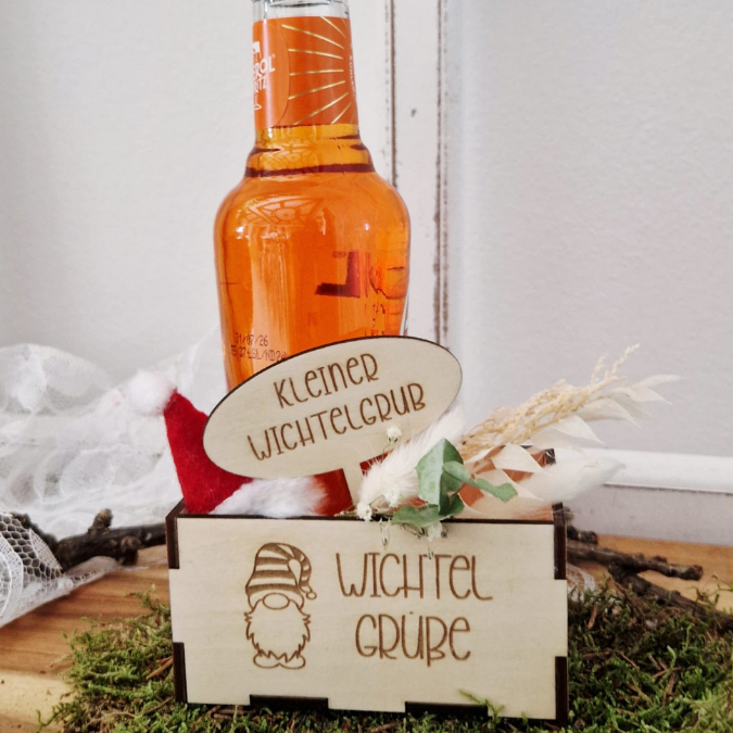 Wichtelbox Geschenkbox für Kleinigkeiten 3mm und 4mm Wichtel Wichtelgeschenk SVG Laser Datei Weihnachten Wichtelidee Geschenkidee wichtelig – Bild 4