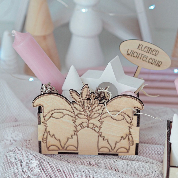 Wichtelbox Geschenkbox für Kleinigkeiten 3mm und 4mm Wichtel Wichtelgeschenk SVG Laser Datei Weihnachten Wichtelidee Geschenkidee wichtelig – Bild 13