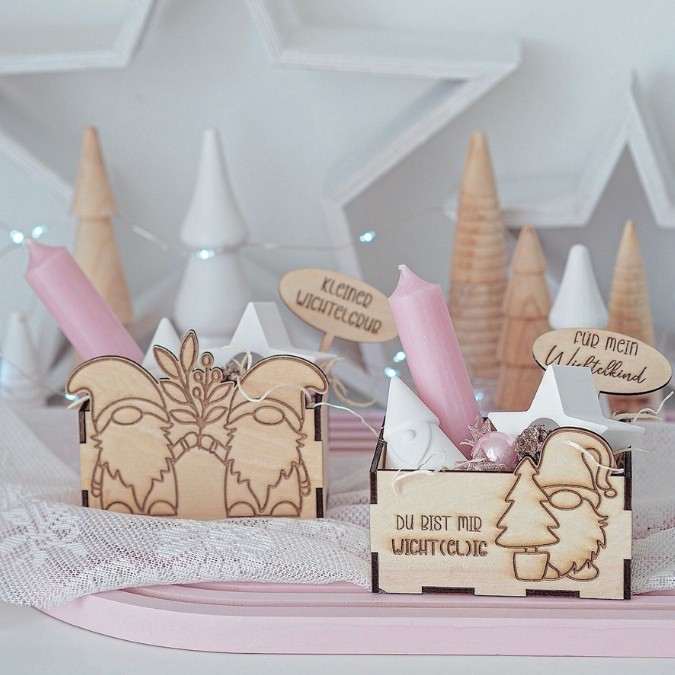 3mm und 4mm Wichtelbox Geschenkbox für Kleinigkeiten Wichtel Wichtelgeschenk SVG Laser Datei Weihnachten Wichtelidee Geschenkidee wichtelig – Bild 16