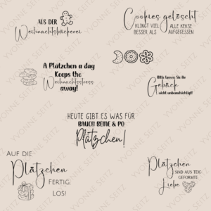 SVG Laser Datei Gravur für Keksdosen Cookies Plätzchen lustig Geschenkidee Weihnachtsbäckerei Weihnachtsbundle Gravurbundle