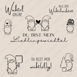 Wichtel Weihnachten SVG Laser Datei Gravur Wichtelig Laserdatei Plotterdatei Weihnachtsgravuren wichteln Wichtelgeschenk