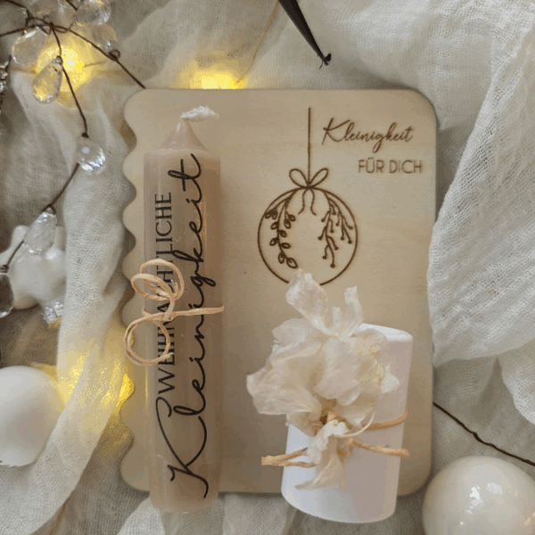 6 Designs Laserdatei Halter für Kerzen, Kerzenständer Geld Verpackung für Gutscheine Kleinigkeiten Weihnachten Nikolaus Christkind SVG Datei – Bild 10