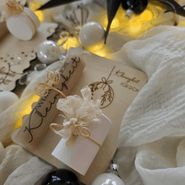6 Designs Laserdatei Halter für Kerzen, Kerzenständer Geld Verpackung für Gutscheine Kleinigkeiten Weihnachten Nikolaus Christkind SVG Datei – Bild 12