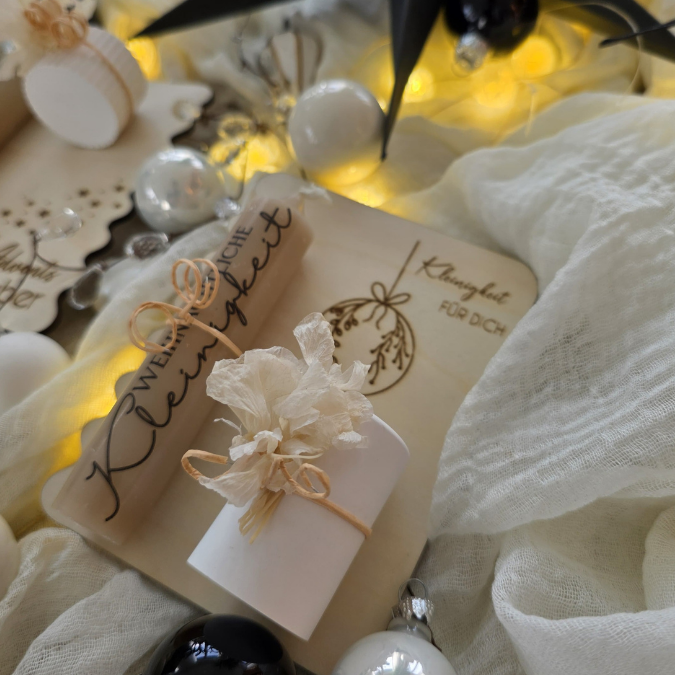 6 Designs Laserdatei Halter für Kerzen, Kerzenständer Geld Verpackung für Gutscheine Kleinigkeiten Weihnachten Nikolaus Christkind SVG Datei – Bild 12