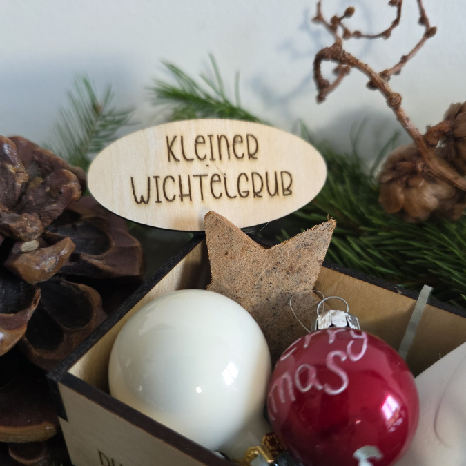 Wichtelbox Geschenkbox für Kleinigkeiten 3mm und 4mm Wichtel Wichtelgeschenk SVG Laser Datei Weihnachten Wichtelidee Geschenkidee wichtelig – Bild 10