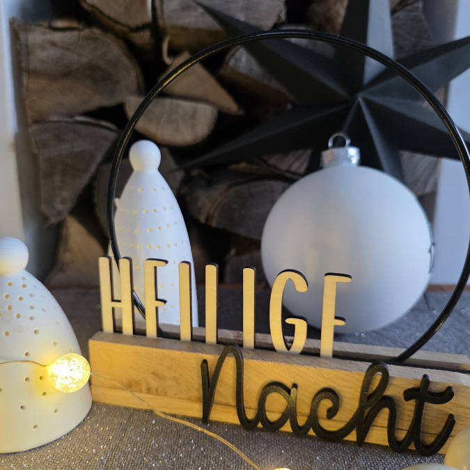 SVG Laserdatei für Klötzchen Klötzchenset Krippe Weihnachten Schriftzüge Schriftzug Krippenszene Heilige Nacht Winter SVG Datei – Bild 9