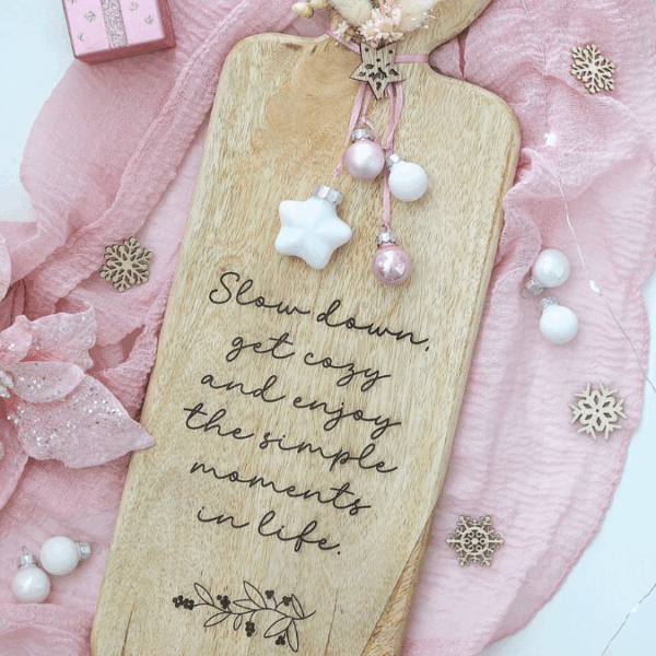 Christmas SVG Laser Datei Gravur Weihnachtsdatei Laserdatei Plotterdatei Weihnachtsgravuren english quotes Cozy slow down christmasfeeling – Bild 2