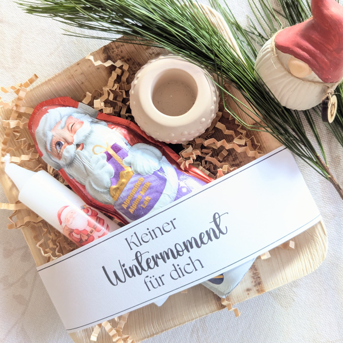 PRINT Druckvorlage PDF Banderole mit 5 Designs - Winter - A4 Printable PDF Datei zum selber drucken – Bild 2