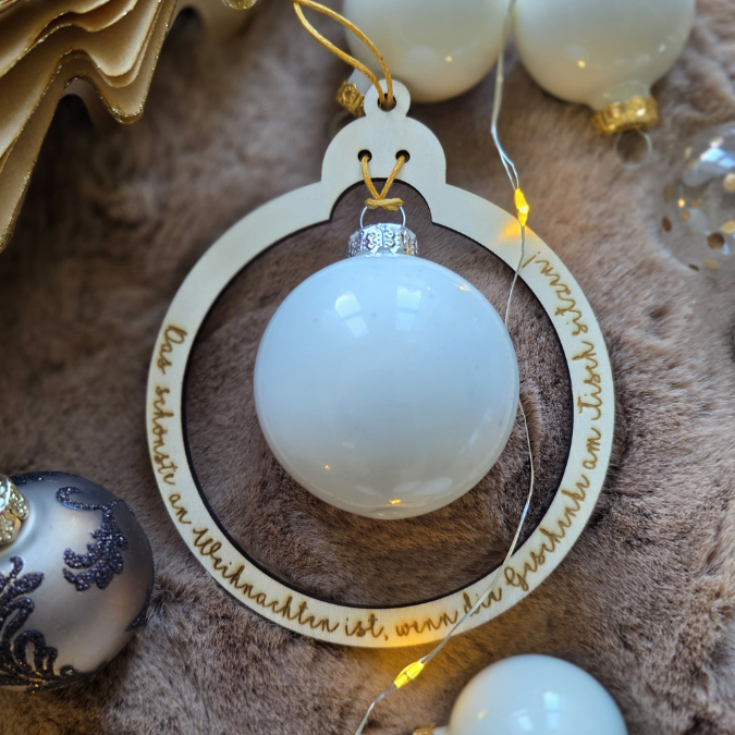 24 Acrylkugel Einleger 24 verschiedene Designs und 4 Außenkränze Inlay für Baumkugeln Christbaumkugeln Acrylkugeln zum aufhängen Laserdatei skalierbar – Bild 21
