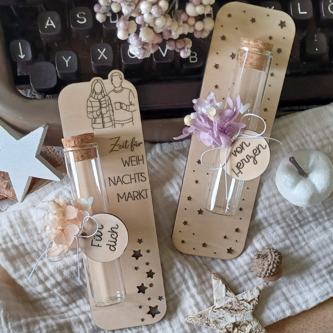 SVG Laserdatei 8 Designs Verpackung für Weihnachtsmarkt Gutscheine Weihnachten Geschenkidee Zeit statt Zeug Winter inkl Anhänger SVG Datei Einladung – Bild 27