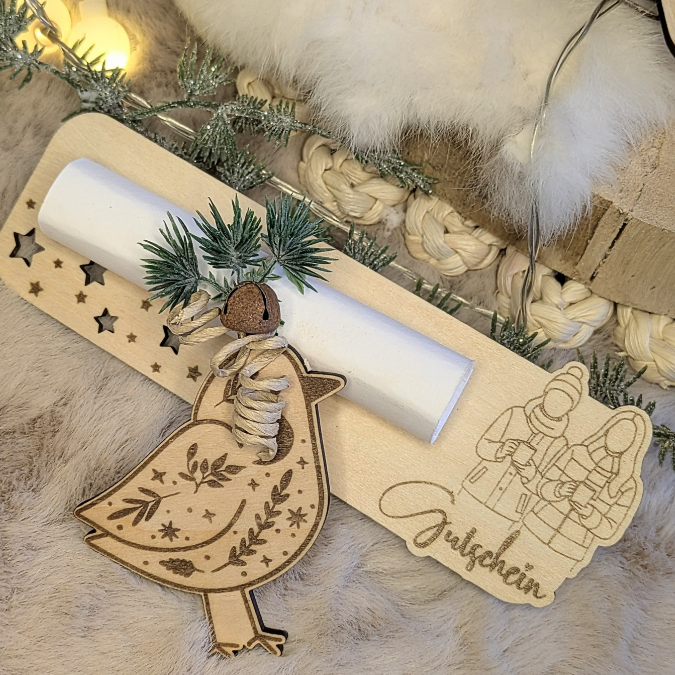 SVG Laserdatei 8 Designs Verpackung für Weihnachtsmarkt Gutscheine Weihnachten Geschenkidee Zeit statt Zeug Winter inkl Anhänger SVG Datei Einladung – Bild 3