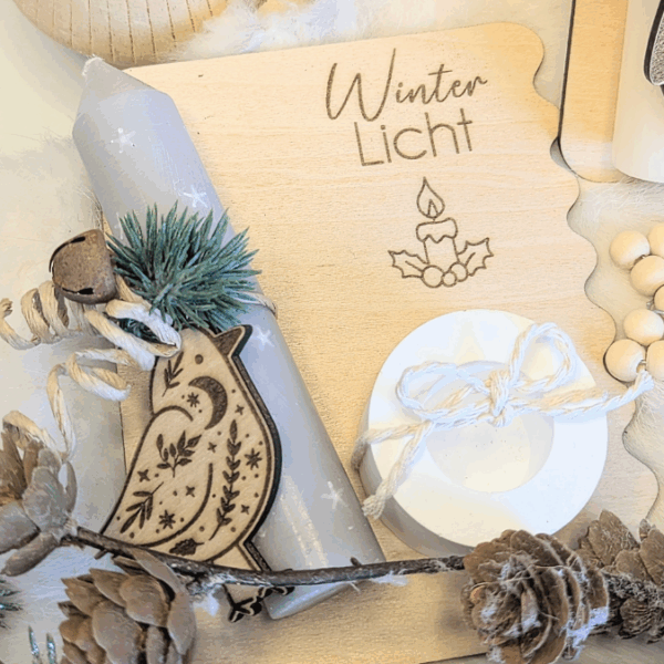 6 Designs Laserdatei Halter für Kerzen, Kerzenständer Geld Verpackung für Gutscheine Kleinigkeiten Weihnachten Nikolaus Christkind SVG Datei – Bild 22