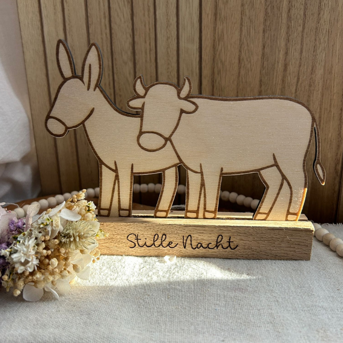 SVG Laserdatei für Klötzchen Klötzchenset Krippe Weihnachten Schriftzüge Schriftzug Krippenszene Heilige Nacht Winter SVG Datei – Bild 25