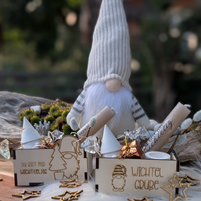 3mm und 4mm Wichtelbox Geschenkbox für Kleinigkeiten Wichtel Wichtelgeschenk SVG Laser Datei Weihnachten Wichtelidee Geschenkidee wichtelig – Bild 24