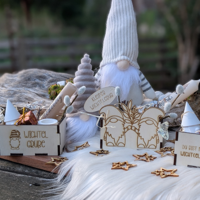 3mm und 4mm Wichtelbox Geschenkbox für Kleinigkeiten Wichtel Wichtelgeschenk SVG Laser Datei Weihnachten Wichtelidee Geschenkidee wichtelig – Bild 26