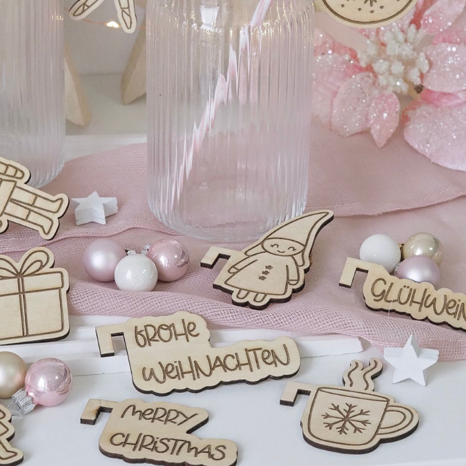 30Designs SVG Laserdatei 6 Glasanhänger Glasmarkierer Anhänger für Gläser und Tassen Weihnachten Silvester Winter Anti-Weihnachten SVG-Datei – Bild 19