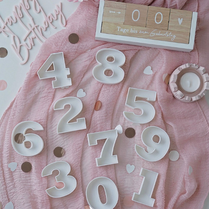 STL 3D Druck Datei Geburtstag Geburtstagszahlen skalierbar zum füllen mit Blumen Süßigkeiten Geld Deko Geburtstagstisch 3D-Druck Datei – Bild 6