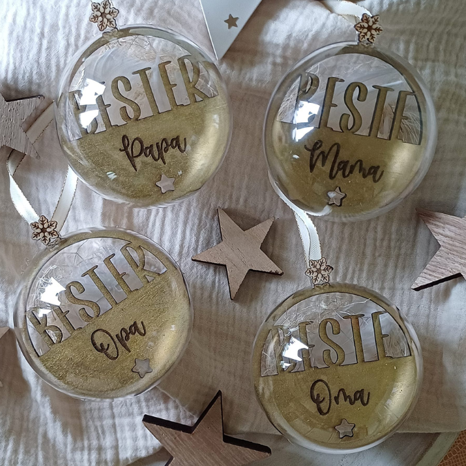 24 Acrylkugel Einleger 24 verschiedene Designs und 4 Außenkränze Inlay für Baumkugeln Christbaumkugeln Acrylkugeln zum aufhängen Laserdatei skalierbar – Bild 42