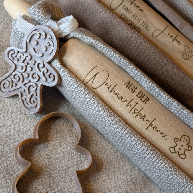 SVG Laser Datei Gravur für Keksdosen Cookies Plätzchen lustig Geschenkidee Weihnachtsbäckerei Weihnachtsbundle Gravurbundle – Bild 2