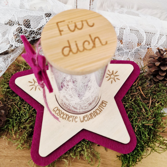 SVG Laserdatei 8 Designs LED Teelichthalter Sterne Kerzenständer Lichtdatei Stern Weihnachten Mitbringsel Skandi Scandichristmas SVG-Datei – Bild 10