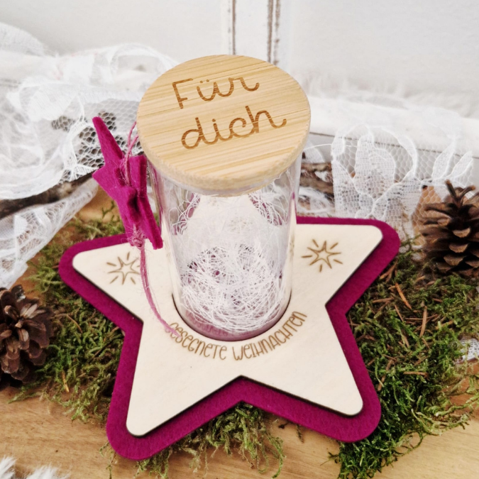 SVG Laserdatei 8 Designs LED Teelichthalter Sterne Kerzenständer Lichtdatei Stern Weihnachten Mitbringsel Skandi Scandichristmas SVG-Datei – Bild 11