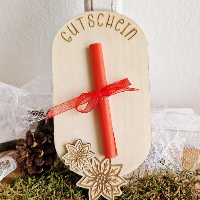 6 Designs Laserdatei Halter für Geldgeschenke, Gutscheine und Kleinigkeiten Weihnachten Nikolaus Christkind Wichtel SVG Datei inkl Gravuren – Bild 7