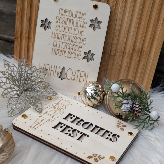 SVG Laserdatei Weihnachten Geldgeschenk Verpackung für Geld 10 Designs Gutscheinkarten SVG-Datei Weihnachtsgeld Skandi Geldkarten Magisch – Bild 23