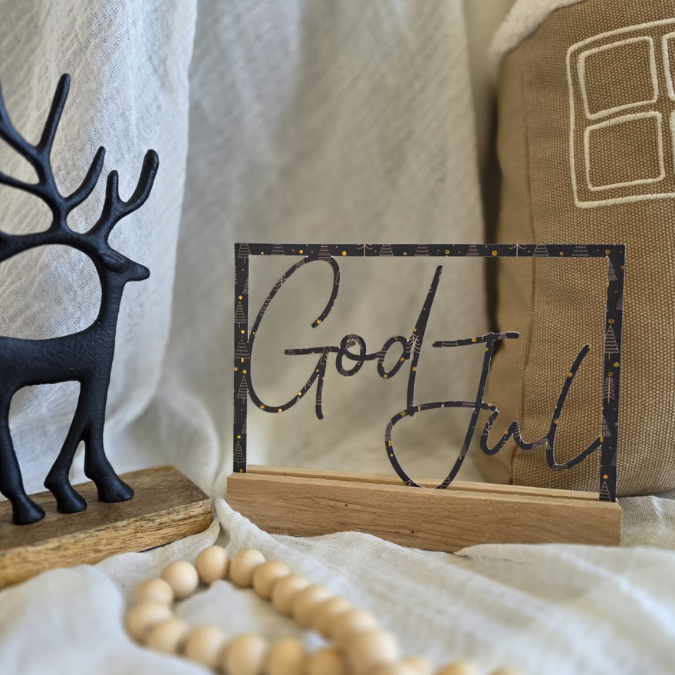 SVG Laser Datei Winter Weihnachten Skandi Scandi Rahmen für Klötzchen Klötzchenrahmen Skandinavian living Scandihome Reh Hej God Jul – Bild 4