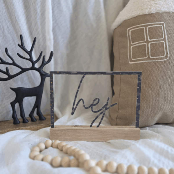 SVG Laser Datei Winter Weihnachten Skandi Scandi Rahmen für Klötzchen Klötzchenrahmen Skandinavian living Scandihome Reh Hej God Jul – Bild 17