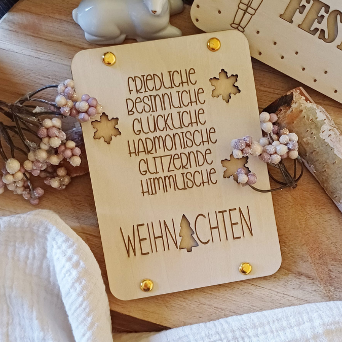 SVG Laserdatei Weihnachten Geldgeschenk Verpackung für Geld 10 Designs Gutscheinkarten SVG-Datei Weihnachtsgeld Skandi Geldkarten Magisch – Bild 29