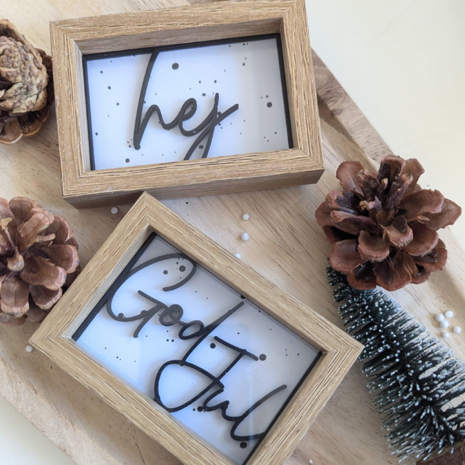 SVG Laser Datei Winter Weihnachten Skandi Scandi Rahmen für Klötzchen Klötzchenrahmen Skandinavian living Scandihome Reh Hej God Jul – Bild 5