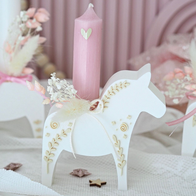 STL 3D Druck Datei 3er Set Dalapferde Dala für Reagenzglas Blumen Kerzen oder Geld Dalas Geschenkidee Skandi Christmas Hej Skandi Deko Pferd – Bild 4