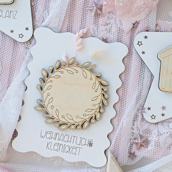 SVG Datei Verschiedene Designs Laserdatei Karten für Gutscheine Geld Blumen Weihnachten Nikolaus Christkind Geldgeschenk Verpackung Geld – Bild 18