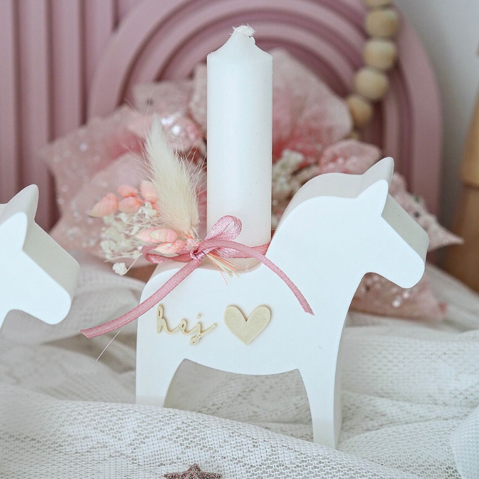 STL 3D Druck Datei 3er Set Dalapferde Dala für Reagenzglas Blumen Kerzen oder Geld Dalas Geschenkidee Skandi Christmas Hej Skandi Deko Pferd – Bild 3