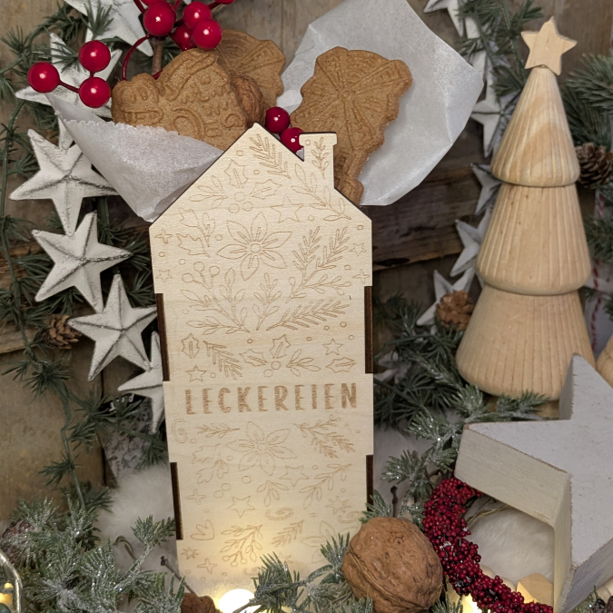 3mm 4mm SVG Laserdatei Weihnachts Geschenkbox Nussknacker Box für Flaschen oder Süßigkeiten Kiste inkl Geschenkanhänger Geschenkidee Weihnachten Winter – Bild 13