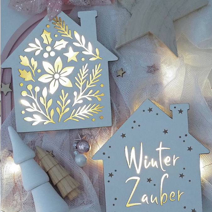 SVG Laser Winter Datei Lichthaus Haus für Transparentpapier Leuchthaus Lichterkette Lichtdatei Leuchtdatei Laserdatei SVG Datei Weihnachten – Bild 8
