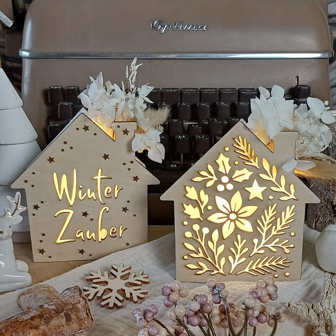 SVG Laser Winter Datei Lichthaus Haus für Transparentpapier Leuchthaus Lichterkette Lichtdatei Leuchtdatei Laserdatei SVG Datei Weihnachten – Bild 15