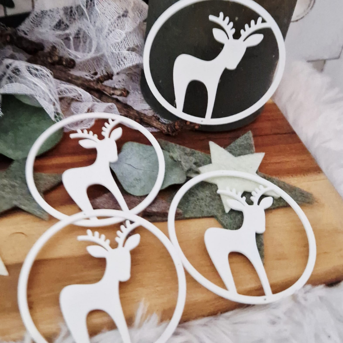 STL 3D Druck Datei Anhänger Skandi Dala Häuser Winter Sonnenfänger Geschenkanhänger Deko Winterdeko 3D-Datei 3D-Druck Vorlage Weihnachten – Bild 4