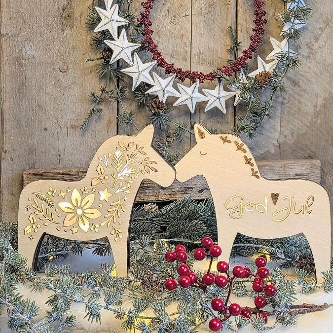 SVG Laser Winter Datei Lichtdala Dalapferd für Transparentpapier Leuchtdala Lichterkette Lichtdatei Leuchtdatei Laserdatei SVG Datei Dala – Bild 6