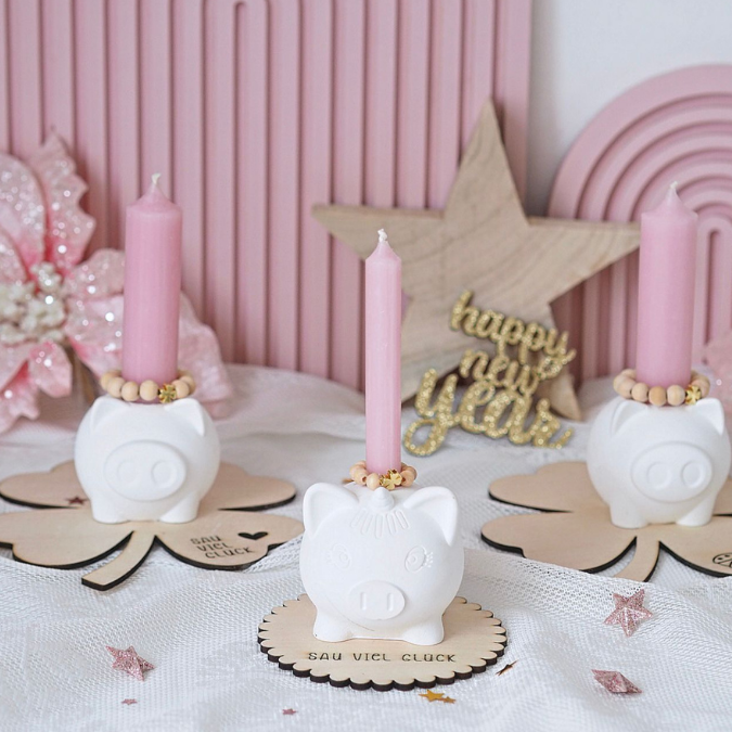 SVG Laserdatei Geschenkscheiben Glück Silvester Kleeblatt für Gießteile Kleinigkeiten Neujahr Jahreswechsel Mitbringsel Geschenkidee Datei – Bild 6