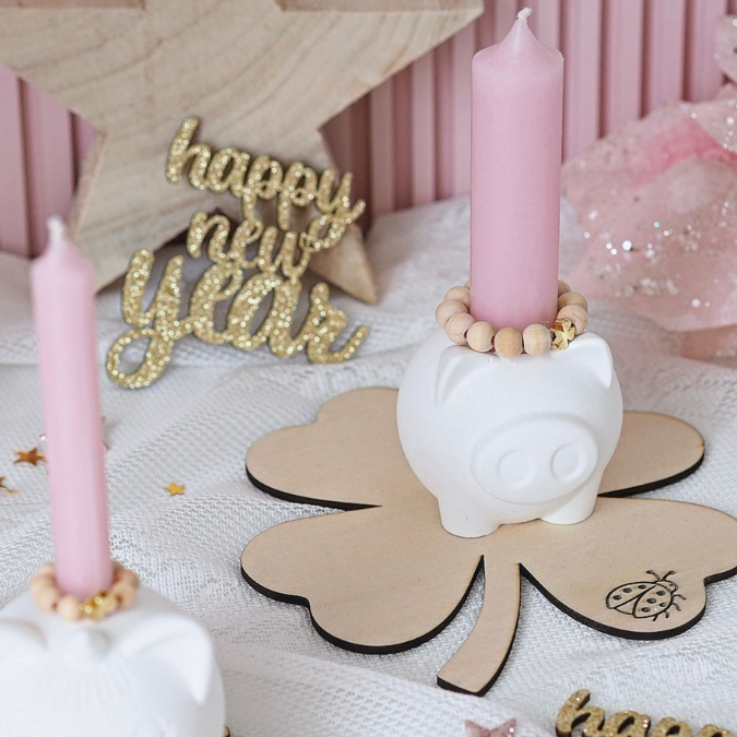 SVG Laserdatei Geschenkscheiben Glück Silvester Kleeblatt für Gießteile Kleinigkeiten Neujahr Jahreswechsel Mitbringsel Geschenkidee Datei – Bild 9