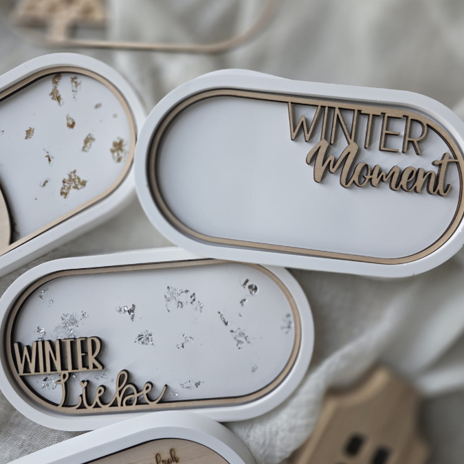 SVG Laserdatei 6 Designs Einleger ovales Dekotablett Dekoteller Weihnachten Geschenkidee Raysin Keraflott Winter SVG Datei – Bild 6