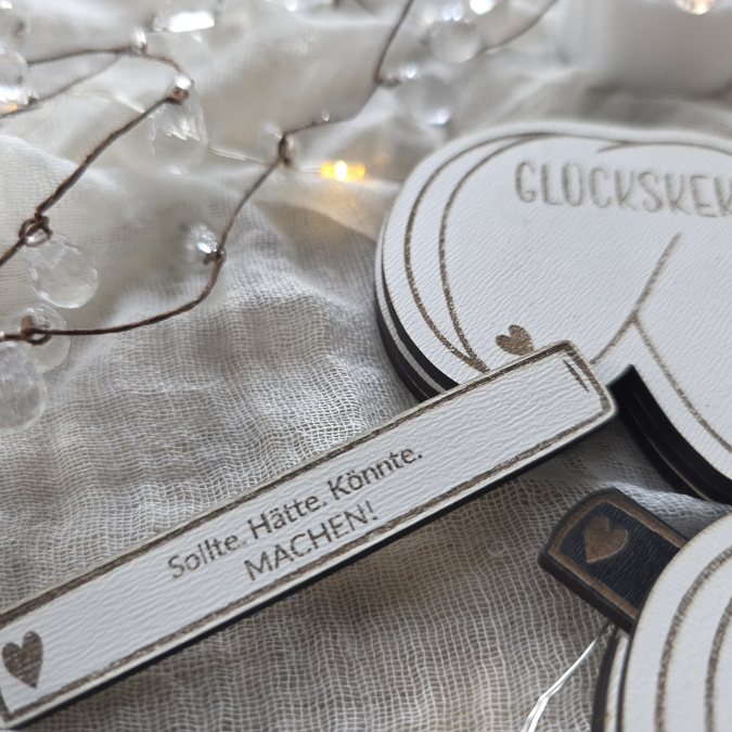 SVG Laserdatei Glückskeks mit personalisierbaren Botschaften inkl PDF Mini Silvester Glück Glücksbringer Mitbringsel Silvester Neujahr Datei – Bild 5