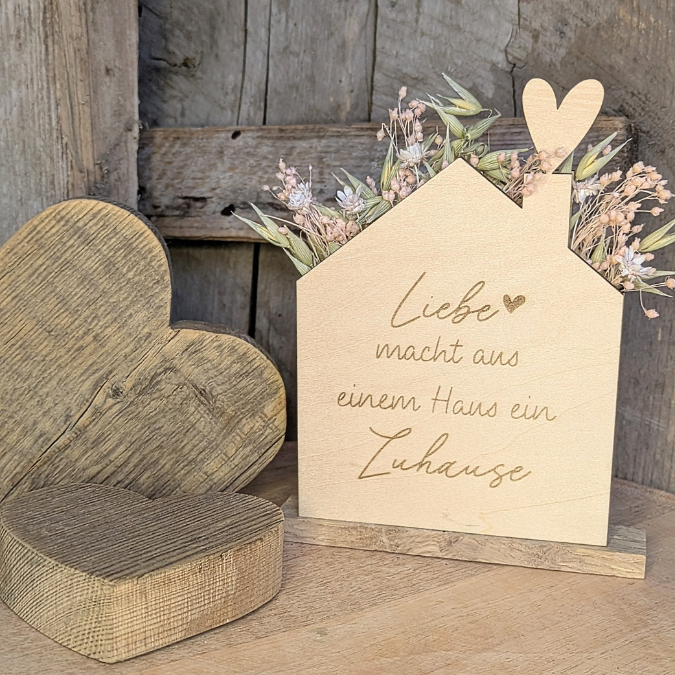 SVG Laserdatei Haus Häuschen zum Einzug Umzug erste eigene Wohnung Eigenheim Hauskauf für Blumen oder Geld Geldgeschenk Richtfest SVG Datei – Bild 11